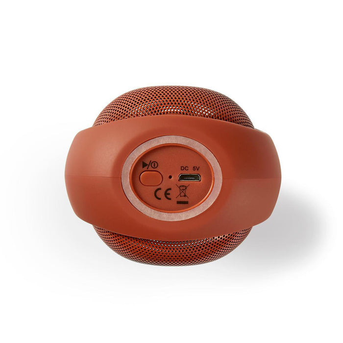 Nedis Bluetooth® Speaker - Battery play time: 3 hrs, Handheld Design, 9 W, Animaticks Rudy Reindeer - Brown