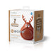 Nedis Bluetooth® Speaker - Battery play time: 3 hrs, Handheld Design, 9 W, Animaticks Rudy Reindeer - Brown