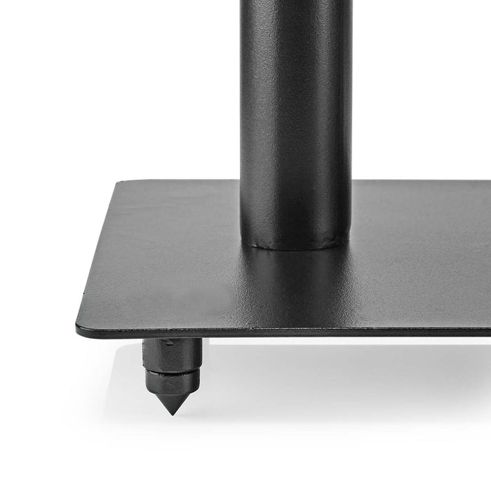 Nedis Speaker Mount - Compatible with: Universal, Floor, 10 kg, Steel - Black