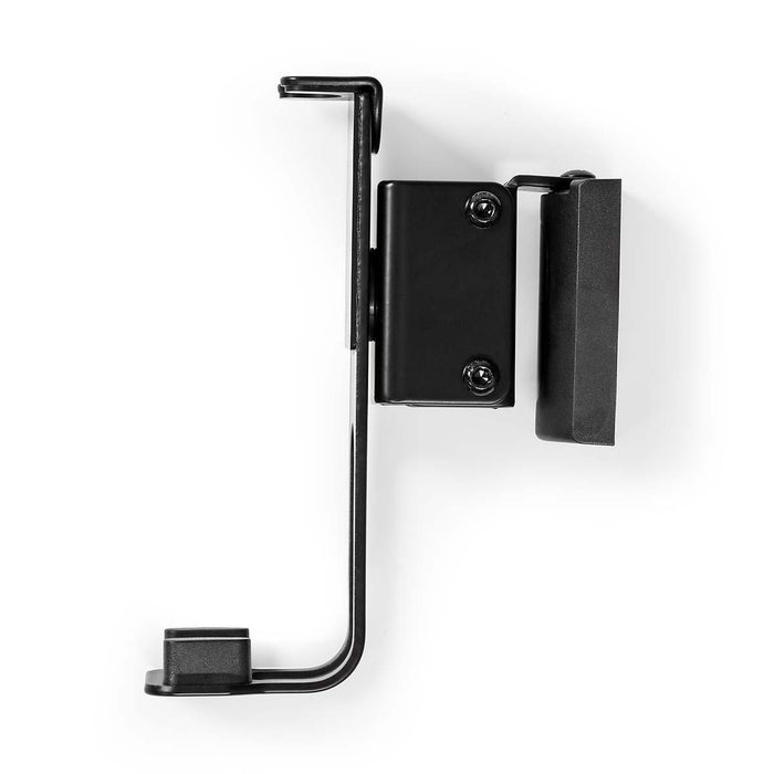 Nedis Speaker Mount - Compatible with: Sonos® One SL / Sonos® One / Sonos® PLAY:1, Wall, 3 kg, Steel - Black