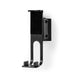 Nedis Speaker Mount - Compatible with: Sonos® One SL / Sonos® One / Sonos® PLAY:1, Wall, 3 kg, Steel - Black