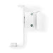 Nedis Speaker Mount - Compatible with: Sonos® One SL / Sonos® One / Sonos® PLAY:1, Wall, 3 kg, Steel - White