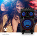 Nedis Bluetooth® Party Speaker - Battery play time: 6.5 hrs, 120 W, Carrying handle, Equalizer - Black