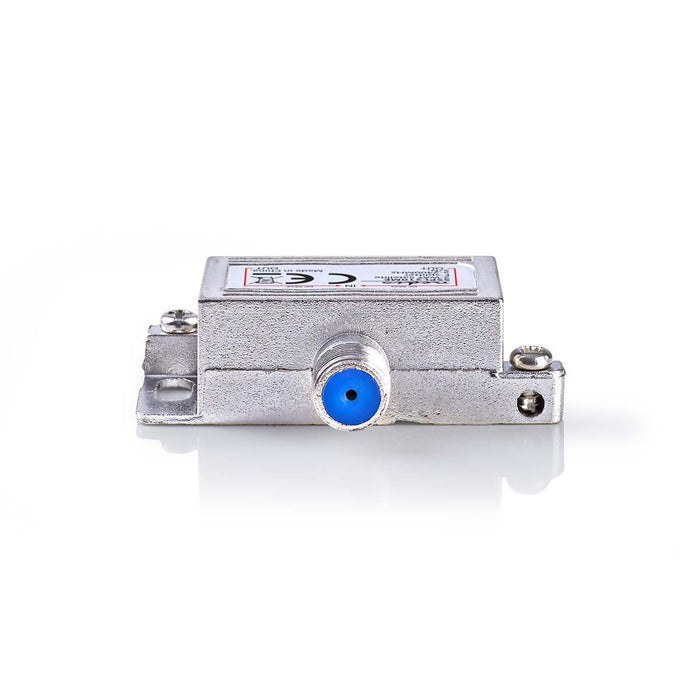 Nedis Satellite Splitter - 5 - 2400 MHz, 6.5 dB, Number of inputs: 1, Zinc - Silver