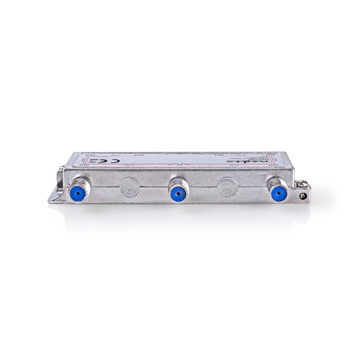 Nedis Satellite Splitter - 5 - 2400 MHz, 17.0 dB, Number of inputs: 1, Zinc - Silver