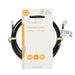 Nedis Telecom Cable - RJ12 Male, RJ12 Male, 1.00 m, Cable type: RJ12 - Black