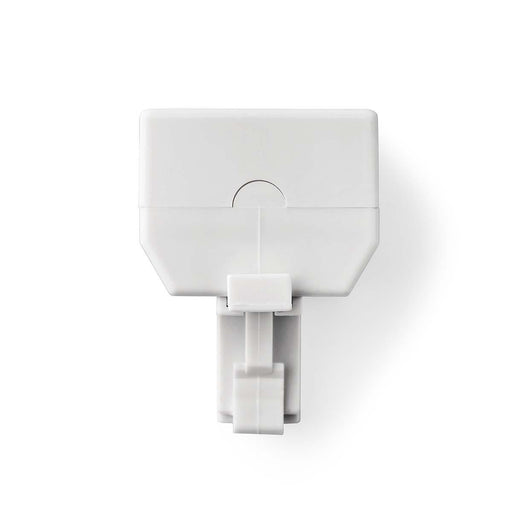 Nedis Telecom Wall Box - Connector type: RJ11, RJ11 Male, 2x RJ11 (4/6) Female, ABS - White