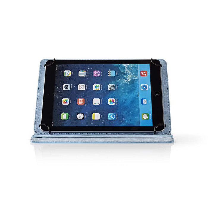 Nedis Tablet Folio Case - 10", Universal, Blue, Blue - PU