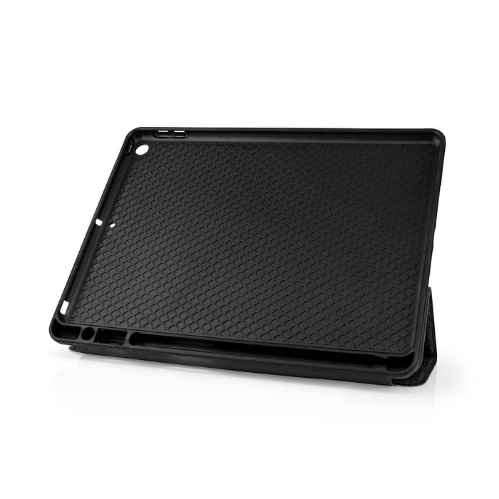 Nedis Tablet Folio Case - iPad 10.2&quot; 2019 / iPad 10.2€ 2020, Built-in pencil holder, Auto-wake function, Black / Grey - Polycarbonate / TPU