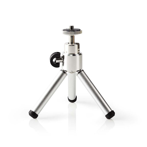 Nedis Tripod - Maximum load capacity: 0.8 kg, Minimum working height: 11 cm, Maximum working height: 14.5 cm, ABS / Steel - Silver