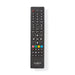 Nedis Universal Remote Control - Programmable, 2 Devices, Clear Lay-out, Infrared - Black