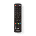 Nedis Universal Remote Control - Preprogrammed, 1 Device, Disney + Button / Memory Buttons / TV Guide Button, Infrared - Black