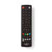 Nedis Universal Remote Control - Preprogrammed, 4 Devices, Amazon Prime / Disney + Button / Memory Buttons / Netflix Button / TV Guide Button / Youtube Button, Infrared - Black