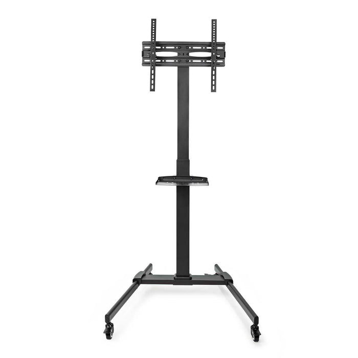 Nedis TV Floor Stand - 32-55", Maximum supported screen weight: 35 kg, Premium Column Design, Steel - Black