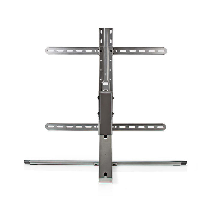 Nedis Full Motion TV Stand - 37-75", Maximum supported screen weight: 40 kg, Tiltable, Aluminium / Steel - Grey