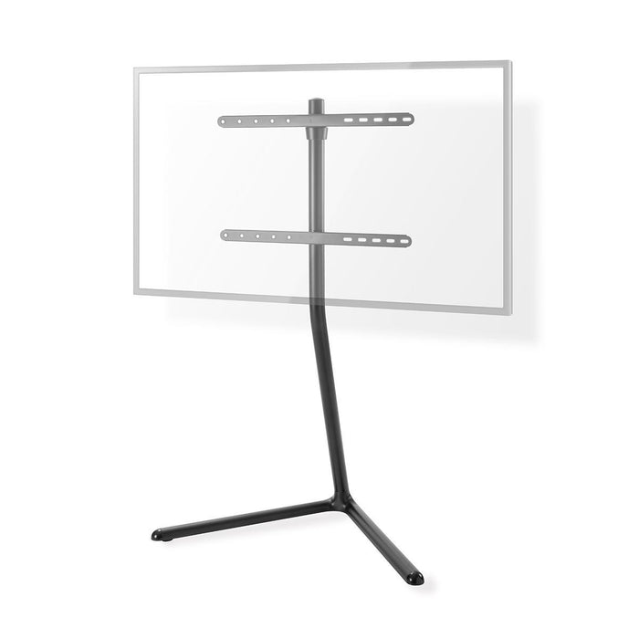 Nedis TV Floor Stand - 49-70", Maximum supported screen weight: 40 kg, V-shape Design, Aluminium / Steel - Black