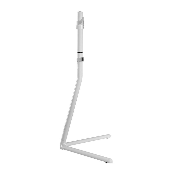 Nedis TV Floor Stand - 49-70", Maximum supported screen weight: 40 kg, V-shape Design, Aluminium / Steel - White