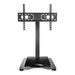 Nedis Motorised TV Stand - 37-75", Maximum supported screen weight: 50 kg, Floor, ABS / Aluminium / Steel - Black