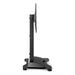 Nedis Motorised TV Stand - 37-75", Maximum supported screen weight: 50 kg, Floor, ABS / Aluminium / Steel - Black