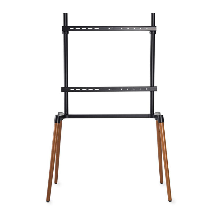 Nedis TV Floor Stand - 60-75", Maximum supported screen weight: 40 kg, Scandinavian Design, Aluminium / Steel - Black