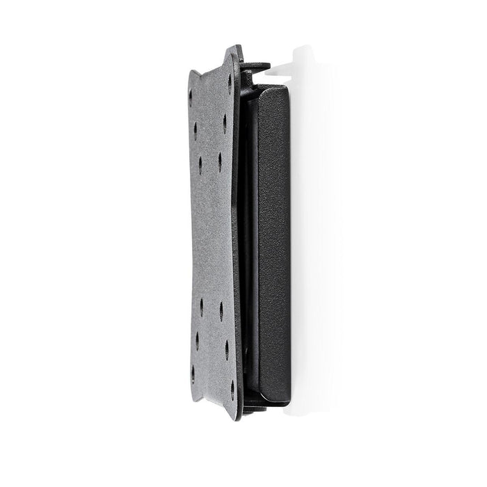 Nedis Fixed TV Wall Mount - 13-27", Maximum supported screen weight: 30 kg, Minimum wall distance: 20 mm, Steel - Black