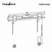 Nedis Fixed TV Wall Mount - 26-42", Maximum supported screen weight: 30 kg, Minimum wall distance: 16 mm, Steel - Black