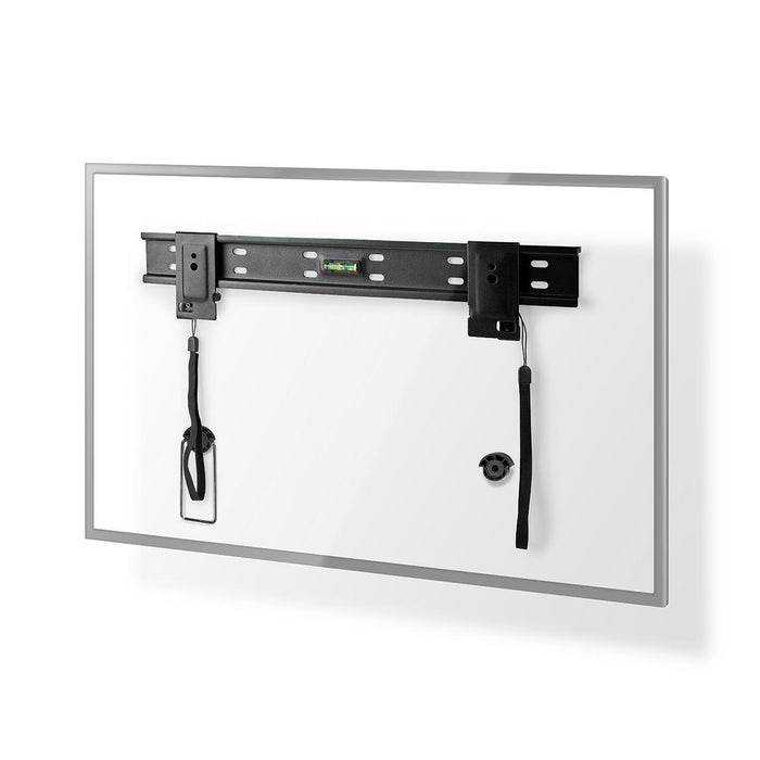 Nedis Fixed TV Wall Mount - 32-55", Maximum supported screen weight: 50 kg, Minimum wall distance: 14.5 mm, Steel - Black