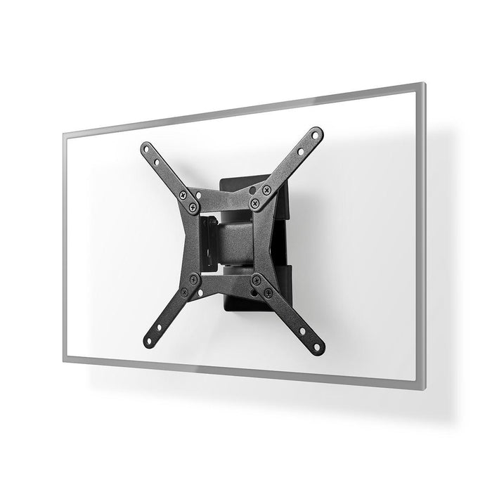 Nedis Full Motion TV Wall Mount - 10-32", Maximum supported screen weight: 30 kg, Tiltable, Steel - Black