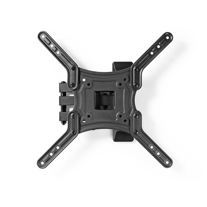 Nedis Full Motion TV Wall Mount - 23-55", Maximum supported screen weight: 30 kg, Tiltable, ABS / Steel - Black