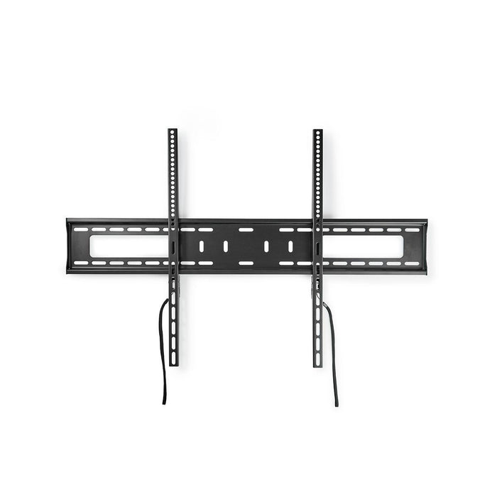 Nedis Fixed TV Wall Mount - 60-100", Maximum supported screen weight: 75 kg, Minimum wall distance: 30.5 mm, Metal / Steel - Black