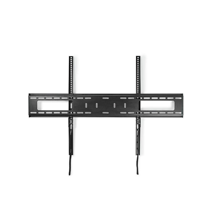 Nedis Fixed TV Wall Mount - 60-100", Maximum supported screen weight: 75 kg, Minimum wall distance: 30.5 mm, Metal / Steel - Black