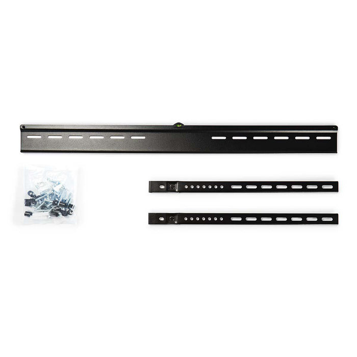 Nedis Fixed TV Wall Mount - 37-70", Maximum supported screen weight: 65 kg, Minimum wall distance: 9 mm, Steel - Black