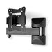 Nedis Full Motion TV Wall Mount - 10-32", Maximum supported screen weight: 30 kg, Tiltable, Steel - Black