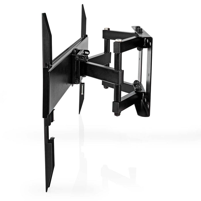 Nedis Full Motion TV Wall Mount - 37-80", Maximum supported screen weight: 35 kg, Tiltable, Steel - Black