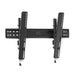 Nedis Tiltable TV Wall Mount - 37-70", Maximum supported screen weight: 35 kg, Tiltable: -12 °, Steel - Black