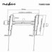 Nedis Tiltable TV Wall Mount - 37-70", Maximum supported screen weight: 35 kg, Tiltable: -12 °, Steel - Black