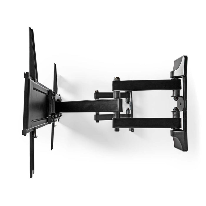 Nedis Full Motion TV Wall Mount - 32-70", Maximum supported screen weight: 40 kg, Tiltable, Steel - Black