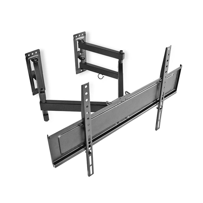 Nedis Full Motion TV Wall Mount - 32-70", Maximum supported screen weight: 40 kg, Tiltable, Steel - Black