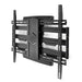 Nedis Full Motion TV Wall Mount - 43 - 100", Maximum supported screen weight: 70 kg, Tiltable, Steel - Black