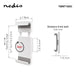 Nedis Tablet Mount - 7-12" - Fixed - Application: Wall, 