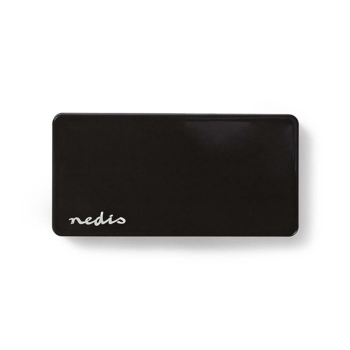 Nedis USB Hub - USB-A Male, 4x USB A Female, 4 port(s), Mains Powered / USB Powered - 4x USB