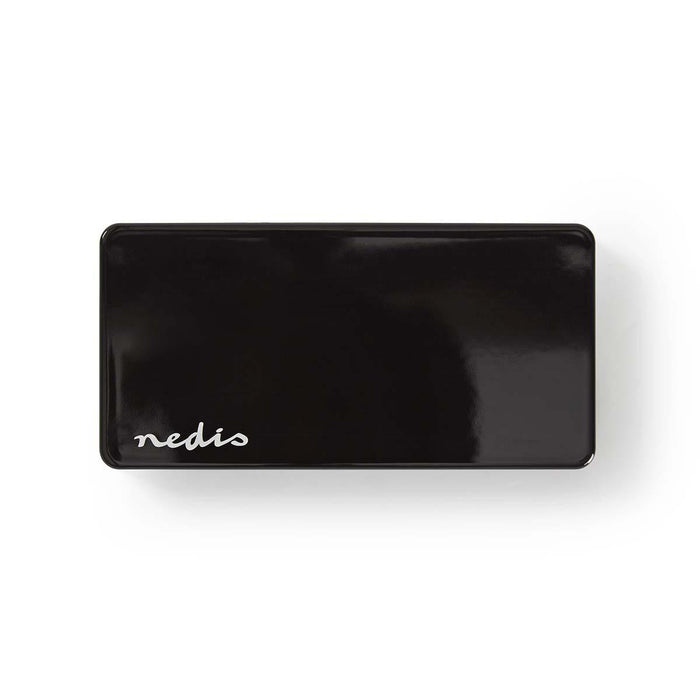 Nedis USB Hub - USB-A Male, 4x USB A Female, 4 port(s), Mains Powered / USB Powered - 4x USB