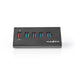 Nedis USB Hub - USB Micro-B Female, USB-A Female, 5 port(s), 5 Gbps - 5x USB