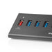 Nedis USB Hub - USB Micro-B Female, USB-A Female, 5 port(s), 5 Gbps - 5x USB