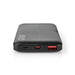 Nedis Powerbank - 10000 mAh, 1.5 / 2.0 / 3.0 A, Number of outputs: 2, PD2.0 18W - Lithium-Polymer