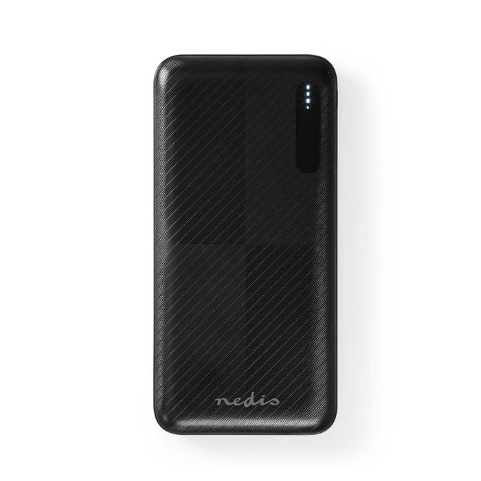 Nedis Powerbank - 10000 mAh, 1.5 / 2.0 / 3.0 A, Number of outputs: 2, PD2.0 18W - Lithium-Polymer