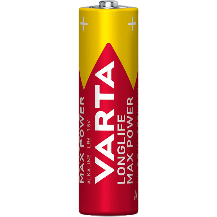 Varta Alkaline Battery AA - 1.5 V DC - 4-Blister Card, 