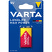 Varta Alkaline Battery 9V - 6LR61 - 1-Blister, 