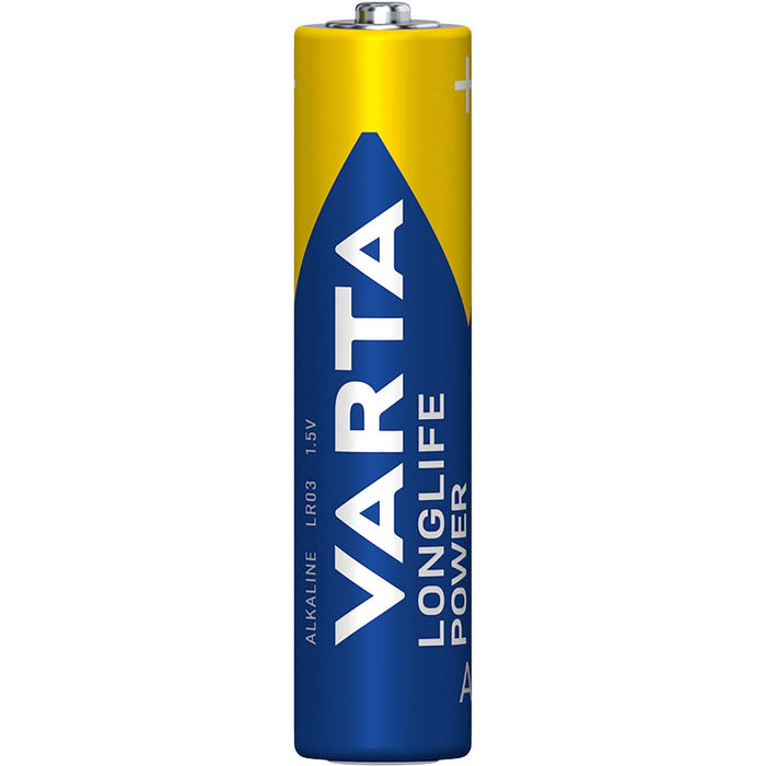 Varta Alkaline Battery AAA - 1.5 V DC - 8-Promotional Blister, 