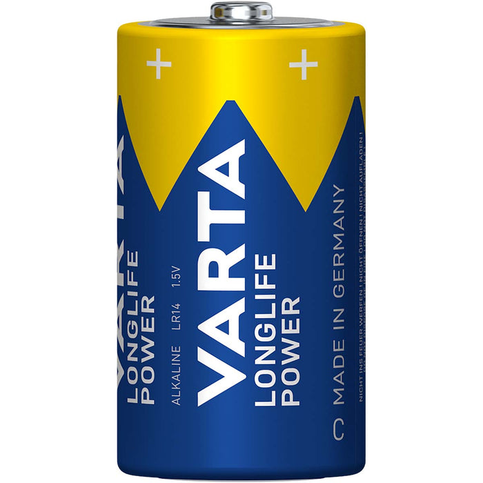 Varta Alkaline Battery C - 1.5 V DC - 2-Blister, 